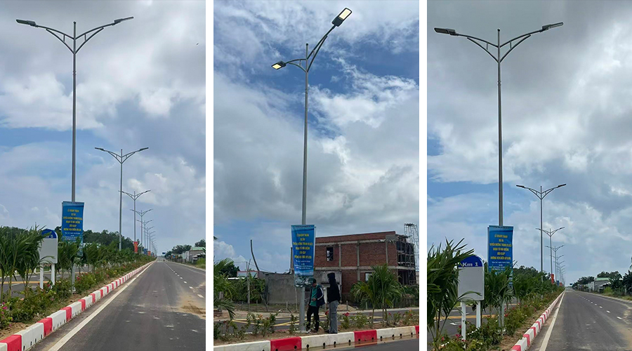 PACIFIC MAXI mengetuai projek lampu jalan di Vietnam